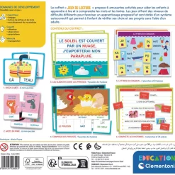 Clementoni Jeux de lecture^ Apprentissage Des Lettres Et Écritures