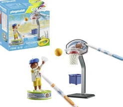 Playmobil Joueur de Basket Color 71516^ Le Sport, Les Loisirs Et Les Vacances