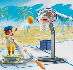 Playmobil Joueur de Basket Color 71516^ Le Sport, Les Loisirs Et Les Vacances