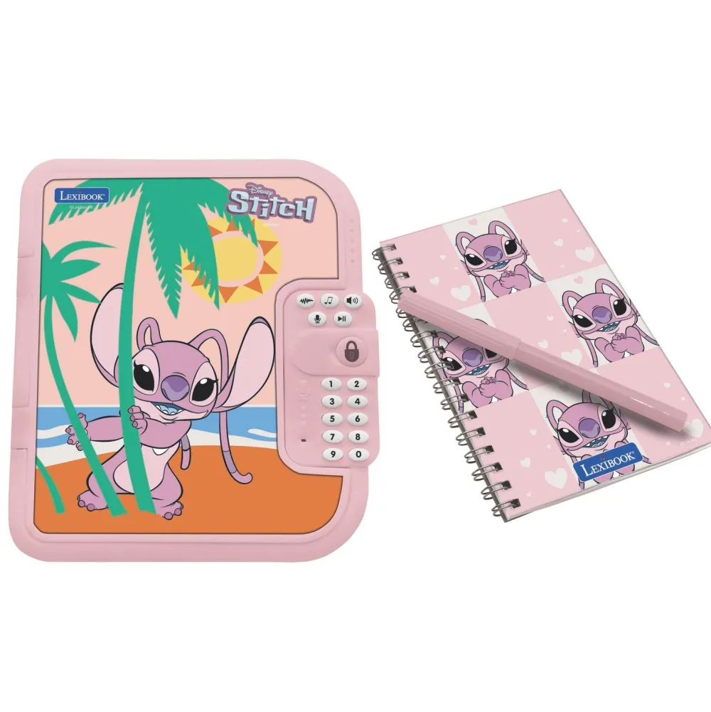 Lexibook Journal intime électronique Angel avec coffre-fort^ Agendas Électroniques