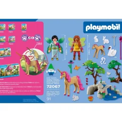 Playmobil Journée avec les fées 72067^ Les Princesses Et Fées