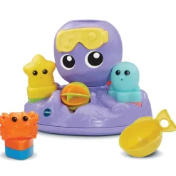 VTech Julie ma pieuvre toupie de bain^ Jouets De Bain
