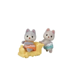 Sylvanian Families Jumeaux Husky - 5638^ Mini-Univers