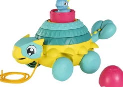 Tomy Jurassic World - Ankylosaure Empile / Tire Avec Maman Dino Et Bébé Dino^ Jouets À Encastrer Et À Empiler