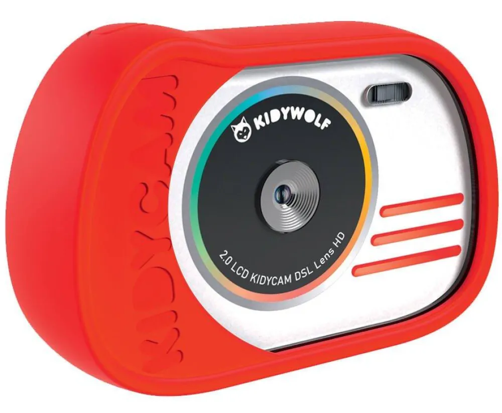 KIDYWOLF - Appareil Photo Étanche / 8mp / Mémoire 16gb / Rouge^ Appareils Photos Et Vidéo