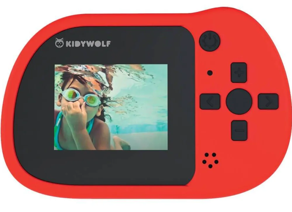 KIDYWOLF - Appareil Photo Étanche / 8mp / Mémoire 16gb / Rouge^ Appareils Photos Et Vidéo