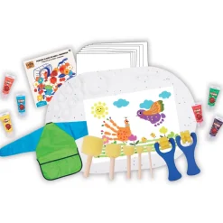 CREA & CIE Kit atelier peinture aux doigts^ Peinture