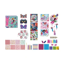 Janod Kit Créatif : Coffret multi-activités 11 décos girly^ Autres Activités Créatives