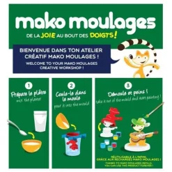 Mako Kit Créatif Diplodocus^ Modelage Et Moulage