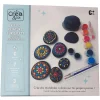 CREA & CIE Kit de peinture mandala sur galets^ Peinture