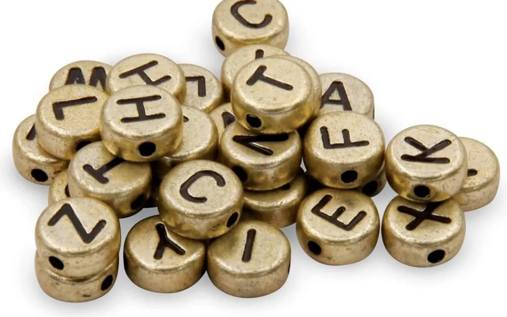 CREA & CIE Kit De Perles Alphabet Crea^ Perles, Bijoux Et Perles À Repasser