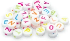 CREA & CIE Kit De Perles Alphabet Crea^ Perles, Bijoux Et Perles À Repasser
