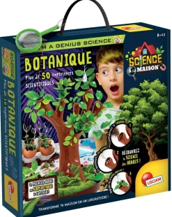 Lisciani Giochi Kit Scientifique - I'm A Genius Botanique, 50 Expériences, Arbre bio-plastique^ Botanique Et Géologie