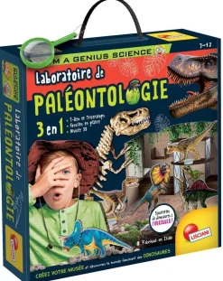 Lisciani Giochi Kit Scientifique - Laboratoire De Paléonthologie 3 En 1^ Botanique Et Géologie