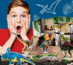 Lisciani Giochi Kit Scientifique - Laboratoire De Paléonthologie 3 En 1^ Botanique Et Géologie