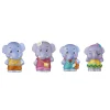 Vulli Klorofil - 4 personnages famille éléphant^ Les Animaux