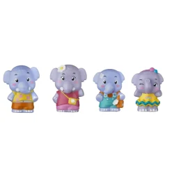 Vulli Klorofil - 4 personnages famille éléphant^ Les Animaux