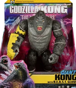 Giochi Preziosi Kong - Figurine géante articulée 28 cm - Godzilla x Kong Le nouvel empire^ Les Figurines Interactives Et À Fonction