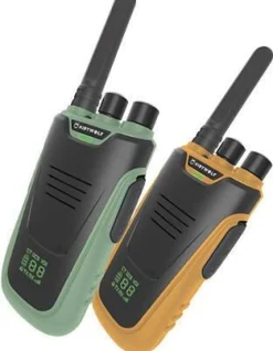KIDYWOLF Kydywolf Talkie Walkie 3-6 km vert et orange^ Talkie-Walkie Et Espionnage