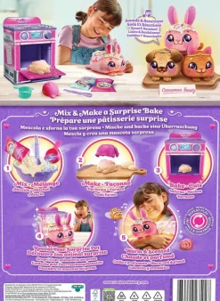 Moose La Fabrique à Pâtisserie Rose Cookeez^ Peluches Électroniques Interactives