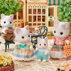 Sylvanian Families La famille Chat Latté 5738^ Mini-Univers