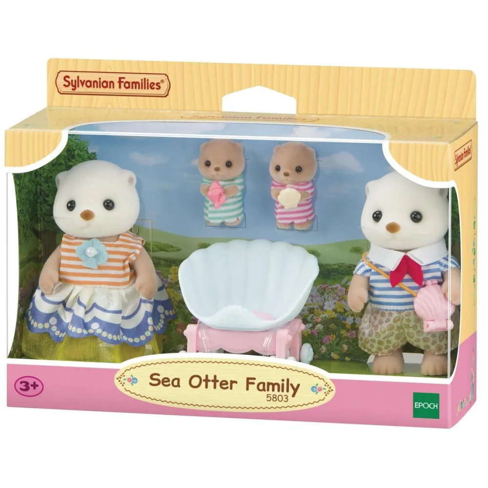 Sylvanian Families La famille loutre de mer 5803^ Mini-Univers