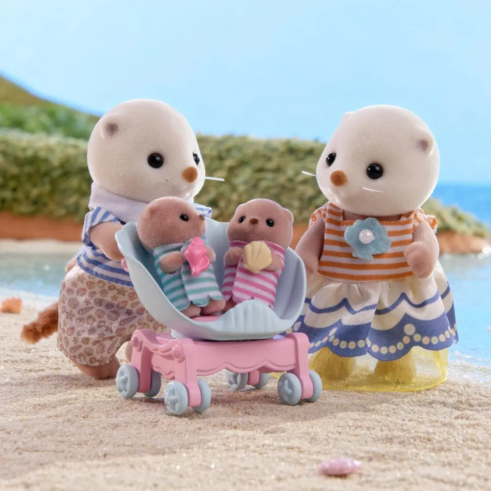 Sylvanian Families La famille loutre de mer 5803^ Mini-Univers