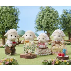 Sylvanian Families La famille mouton - 5619^ Mini-Univers