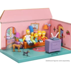 Jakks La maison des Simpsons - Diorama Salon avec figurine Homer^ Les Héros Et Personnages