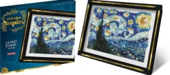 Lansay La nuit étoilée Van Gogh - collection sequins^ Sables, Paillettes Et Mosaïques