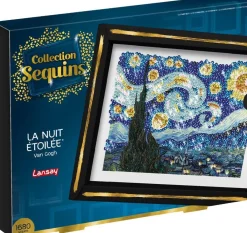 Lansay La nuit étoilée Van Gogh - collection sequins^ Sables, Paillettes Et Mosaïques