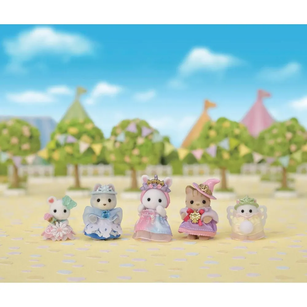 Sylvanian Families La parade des bébés en costumes de princesse - 5703^ Mini-Univers