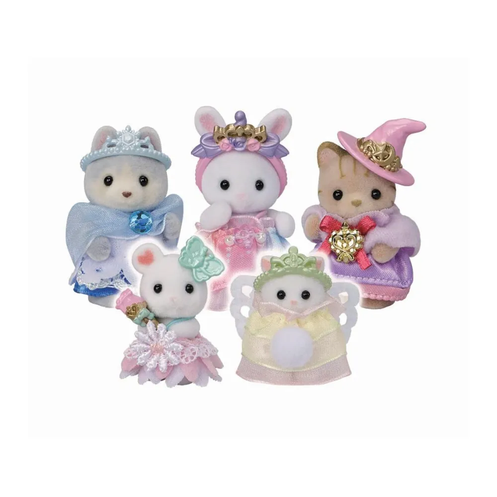 Sylvanian Families La parade des bébés en costumes de princesse - 5703^ Mini-Univers