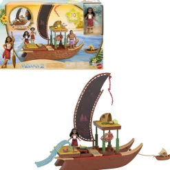 Mattel La pirogue de Vaiana 2^ Les Héros Et Personnages