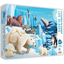 Sassi La Planète En Danger - Les Glaces^ Puzzles De 100 À 499 Pièces