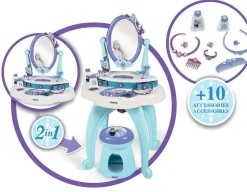 Smoby La Reine Des Neiges Coiffeuse 2 En 1^ Maquillage Et Beauté
