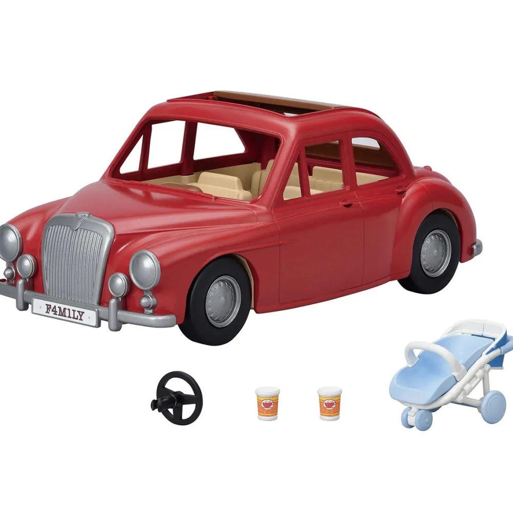 Sylvanian Families La voiture rouge - 5448^ Mini-Univers