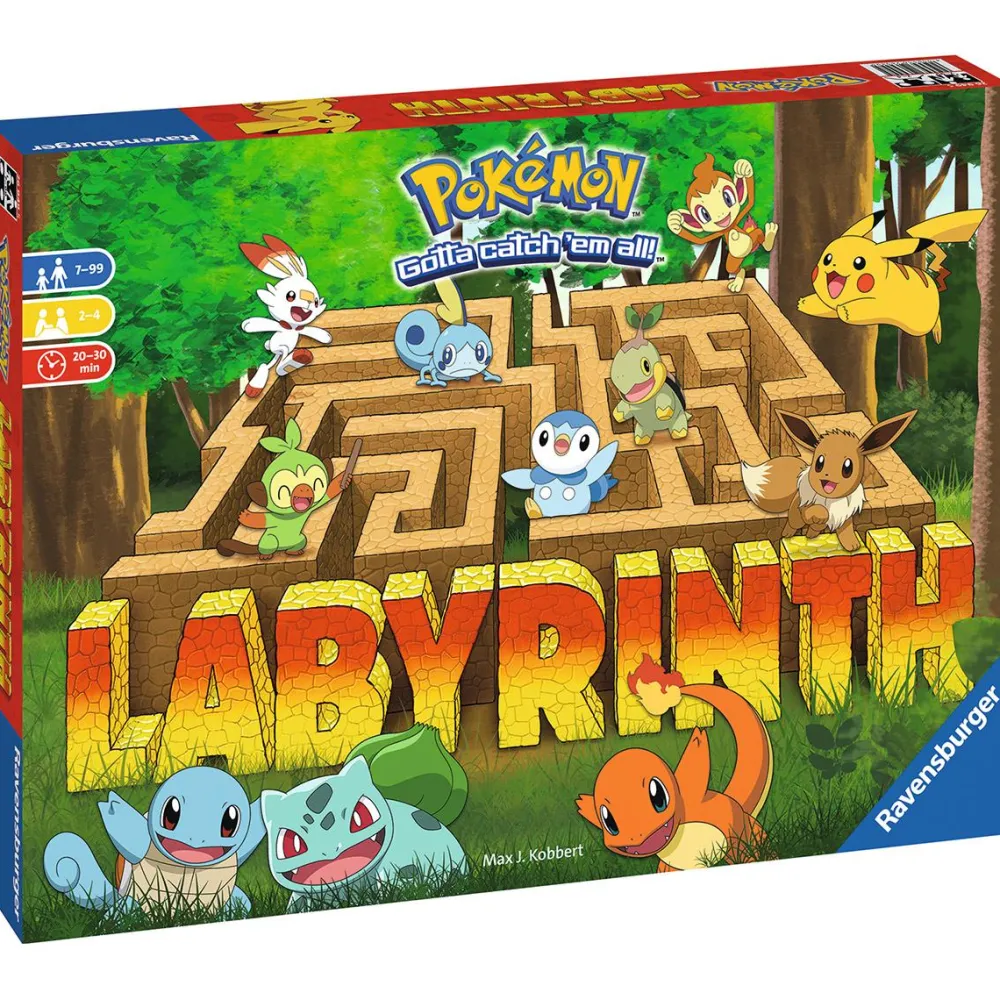 Ravensburger Labyrinthe Pokémon^ Jeux De Stratégie Et De Réflexion
