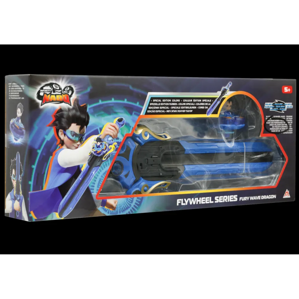 Alpha Group Lanceur sabre et toupie Flywheels^ Les Figurines Interactives Et À Fonction