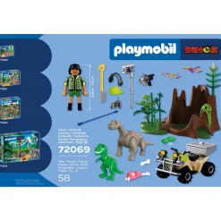 Playmobil L'antre du dinosaure dinos 72069^ Les Dinosaures Et La Préhistoire