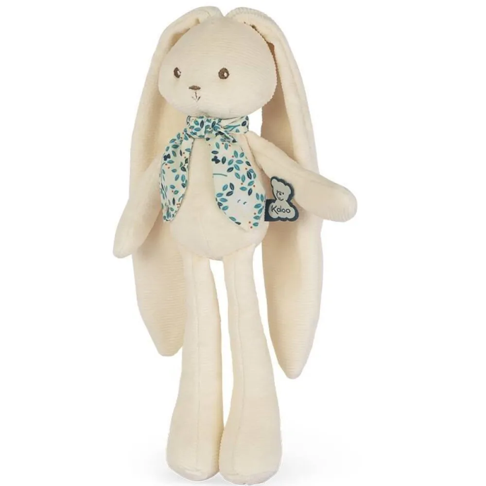 Kaloo Lapinoo - peluche pantin lapin 25 cm crème^ Doudous