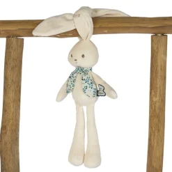 Kaloo Lapinoo - peluche pantin lapin 25 cm crème^ Doudous