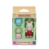Sylvanian Families Le bébé lapin chocolat -^ Mini-Univers|Les Héros Et Personnages