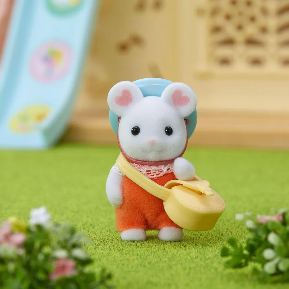 Sylvanian Families Le bébé souris Marshmallow - 5408^ Les Héros Et Personnages|Mini-Univers