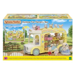 Sylvanian Families Le bus et sa cour de récréation 5744^ Mini-Univers
