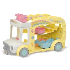 Sylvanian Families Le bus et sa cour de récréation 5744^ Mini-Univers
