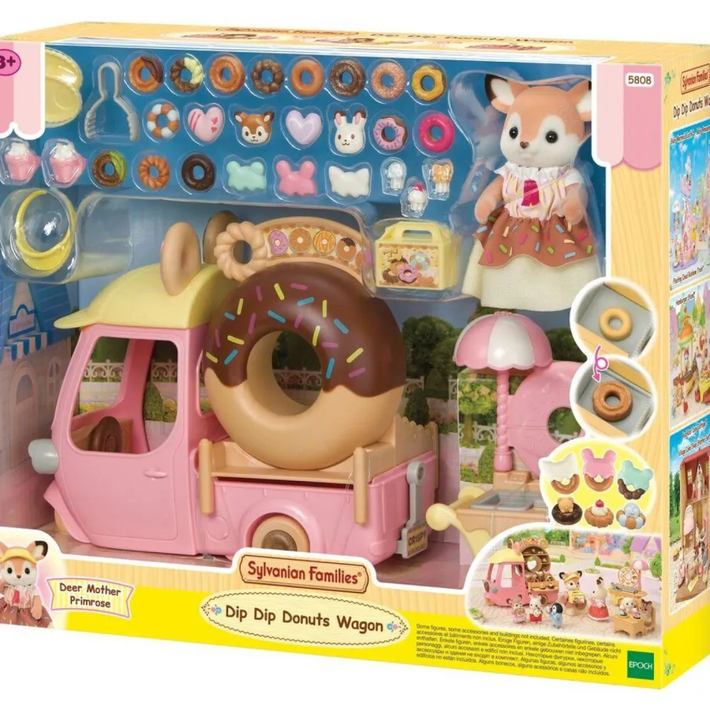 Sylvanian Families Le chariot de Donuts 5808^ Mini-Univers