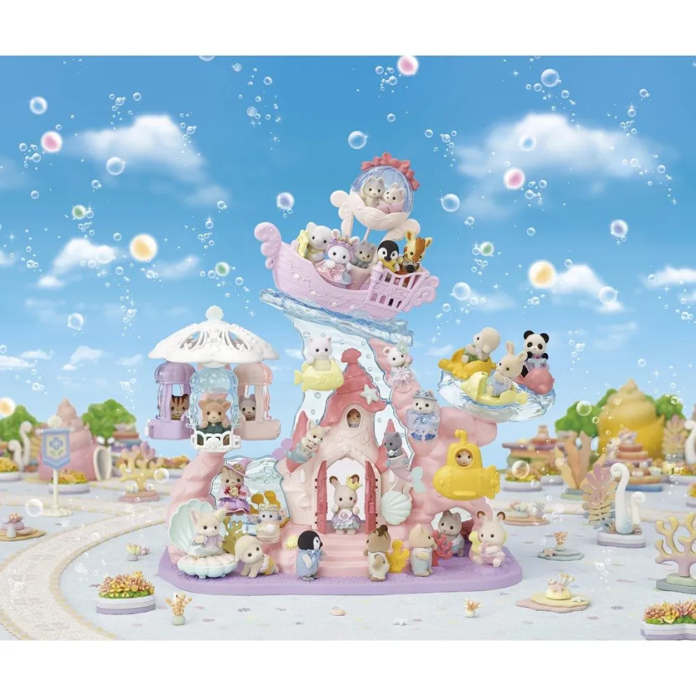 Sylvanian Families Le château des sirènes - 5701^ Mini-Univers