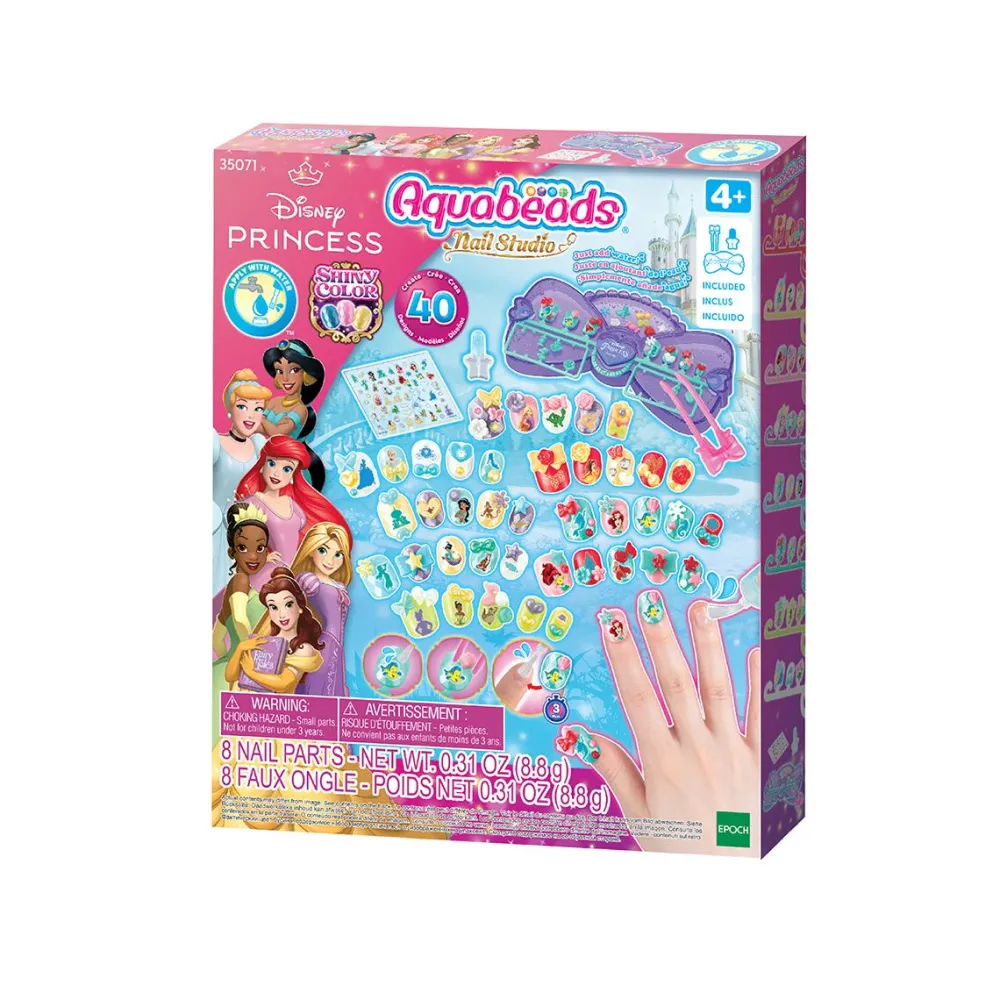 Aquabeads Le coffret de manucure Disney Princesses^ Cosmétiques