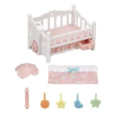 Sylvanian Families Le lit de bébé et mobile - 5534^ Mini-Univers